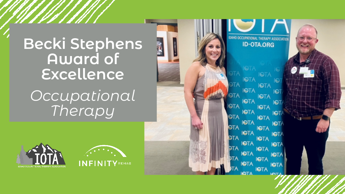 Therapist Receives Becki Stephens Award of Excellence